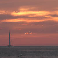 Sunset sail anyone?