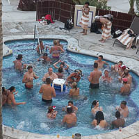 After action relaxation in the spa.