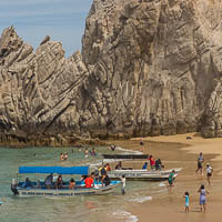 A boat trip to Lover's Beach.